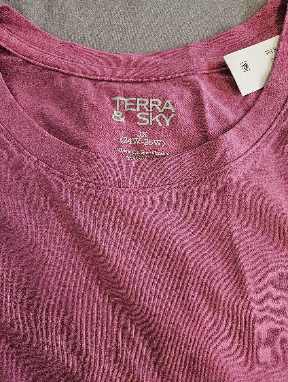 NWT Terra & Sky Plus Size 3X Leggings T-Shirt Lot 4pc Outfit Set - Picture 3 of 6